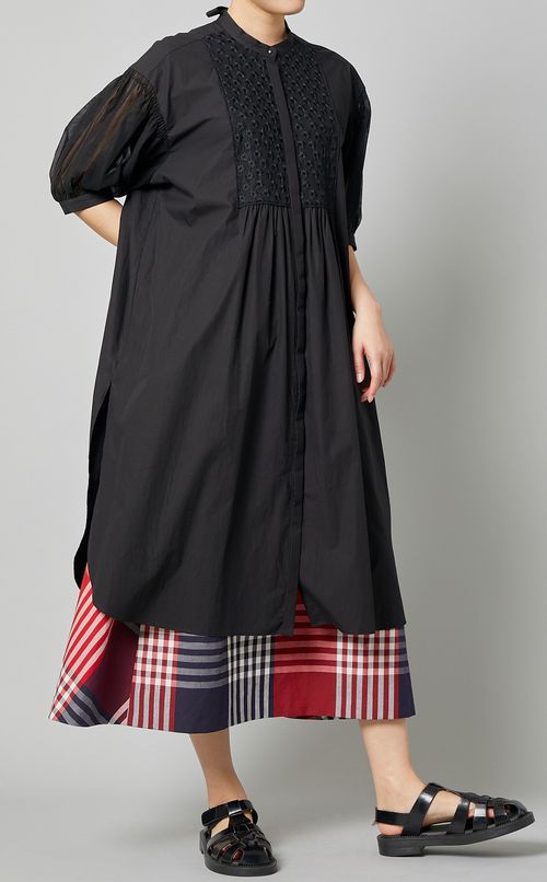 ブロックギンガムスカート