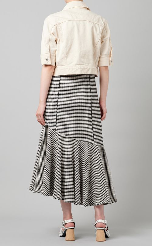 ショートデニムジャケット