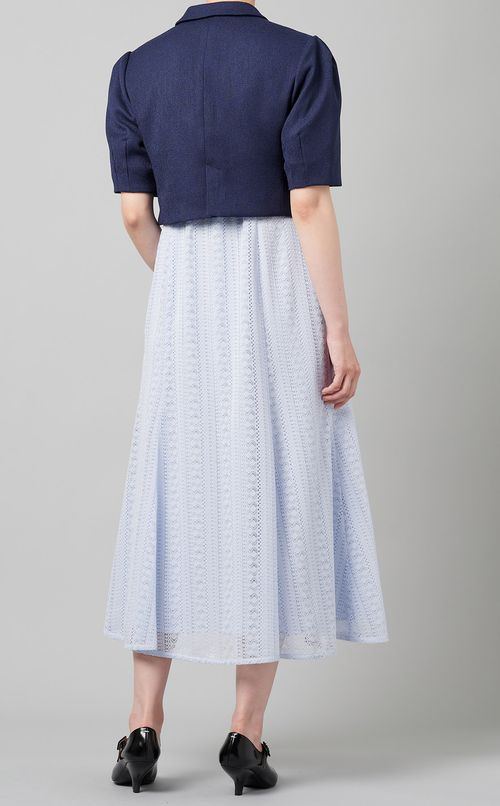 リネンライクショートジャケット