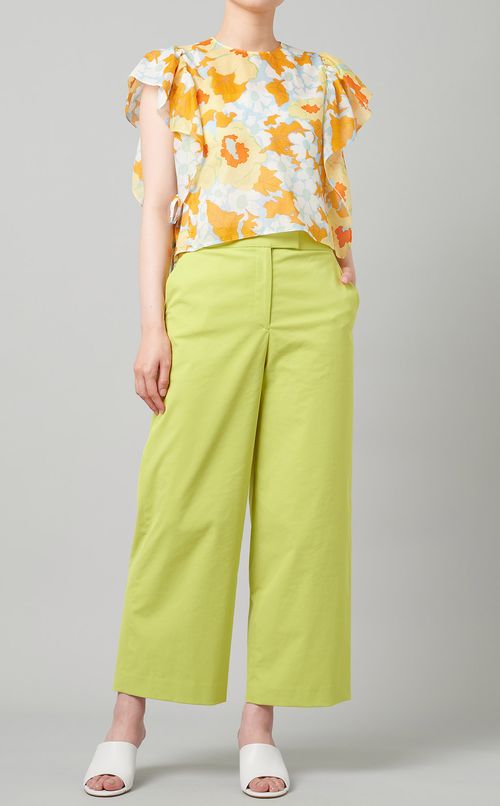 セミワイドパンツ