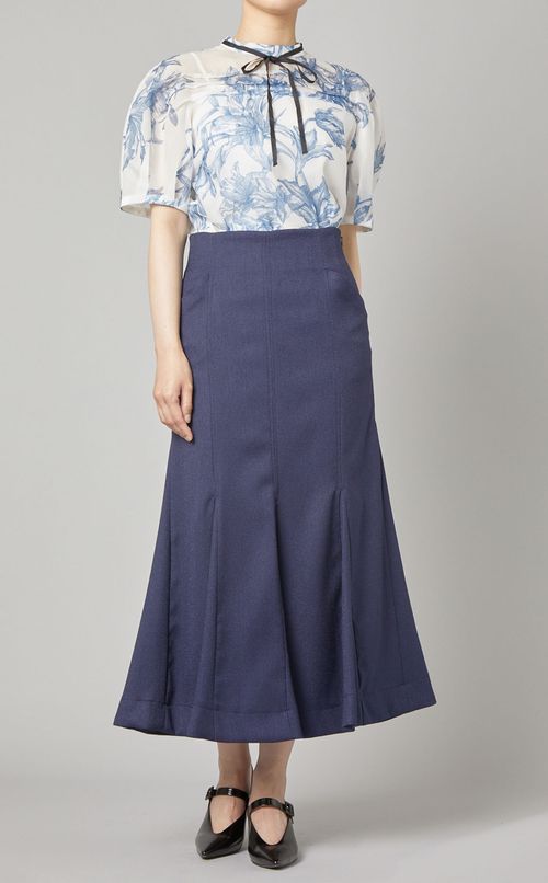 リネンライクマーメイドスカート