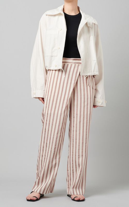 フロントポケットショートコート