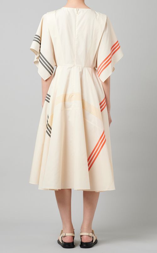 コットンパネルワンピース