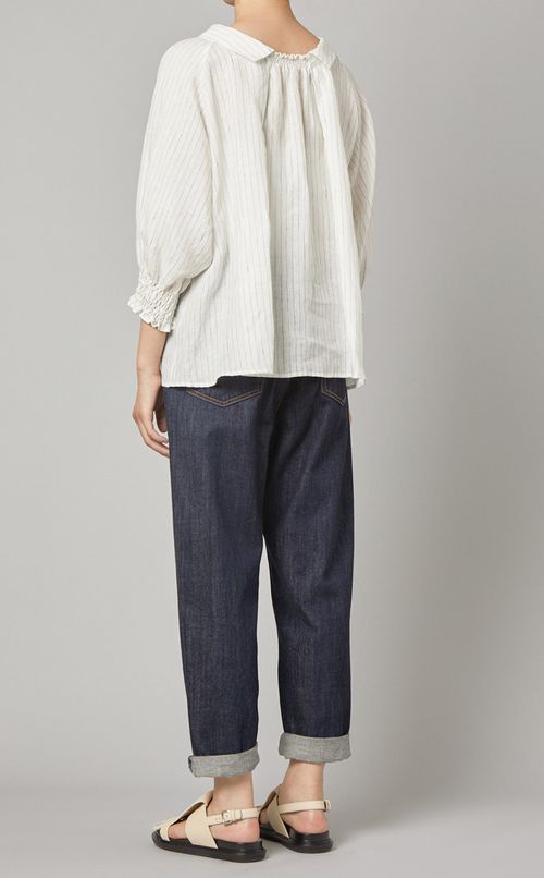 2wayリネンブラウス