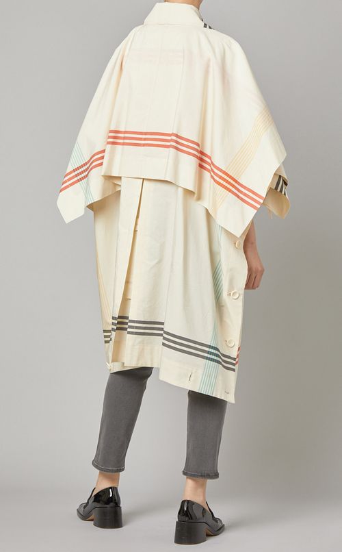 2wayデザインケープコート