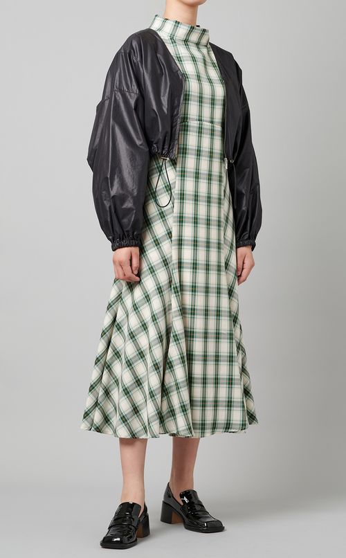 ギャザーショートブルゾン