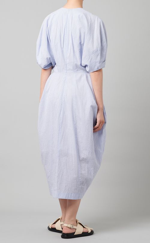 ボリュームスリーブワンピース