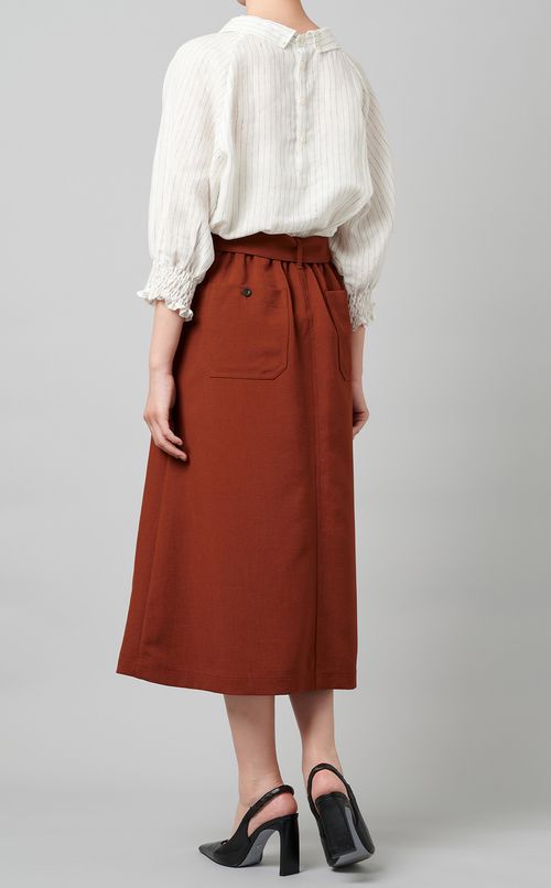 サイドボタンイージースカート