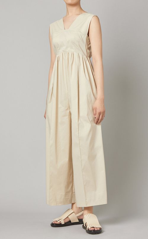 ショートトップス付オールインワン