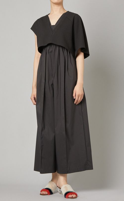 ショートトップス付オールインワン