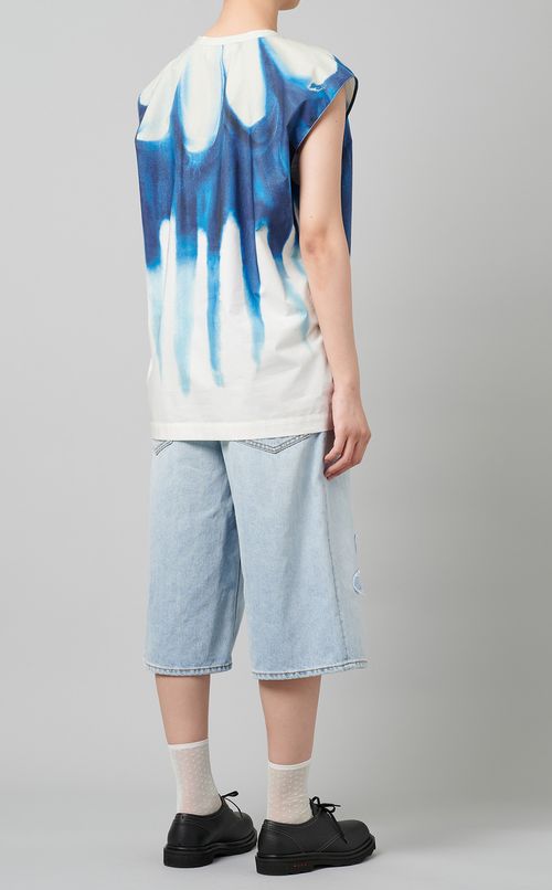 フラワープリントプルオーバー