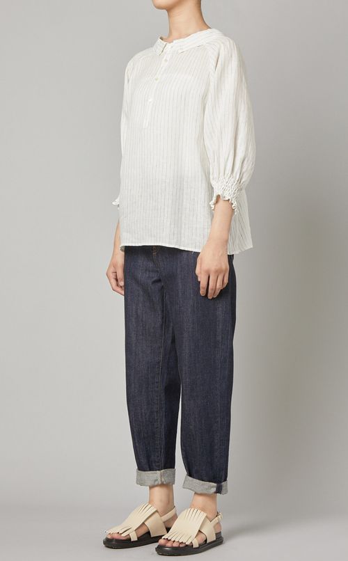 2wayリネンブラウス