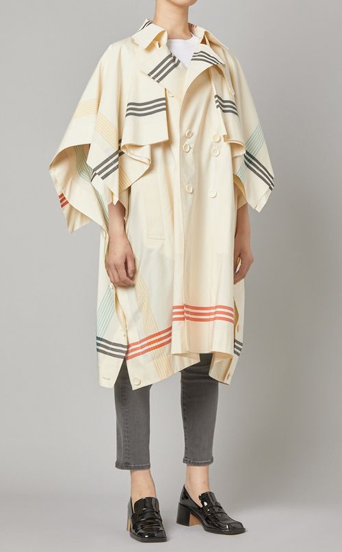 2wayデザインケープコート