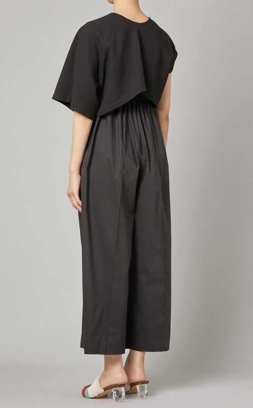 ショートトップス付オールインワン