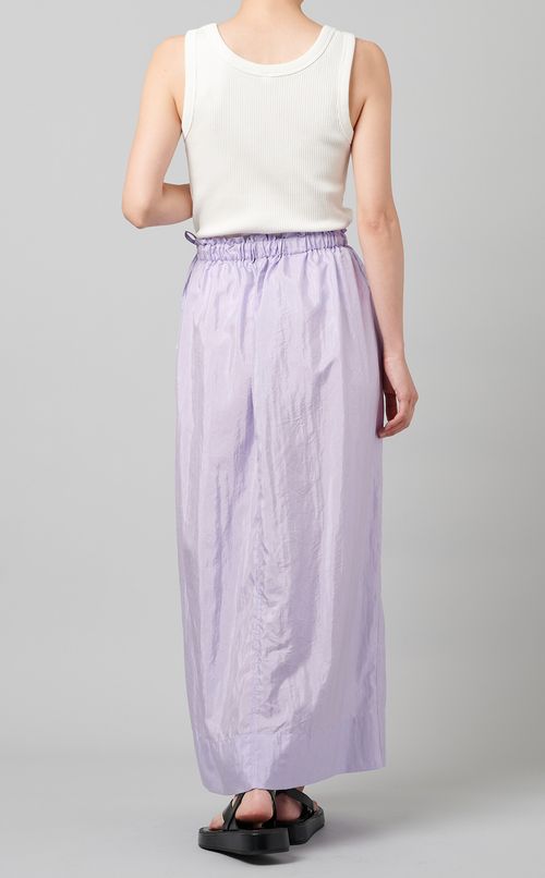 2wayシルク混イージースカート