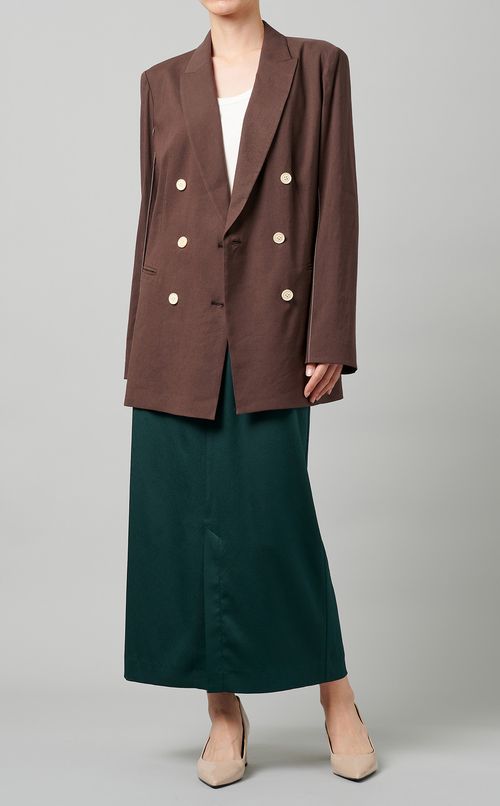 サテンイージースカート