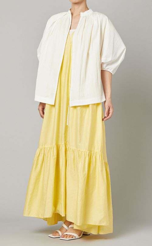 ボリューム2WAYブラウス