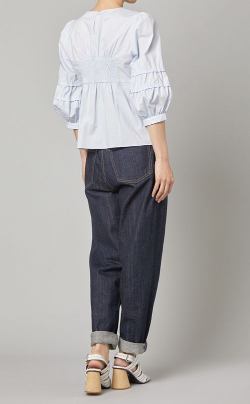 ビスチェデザインブラウス