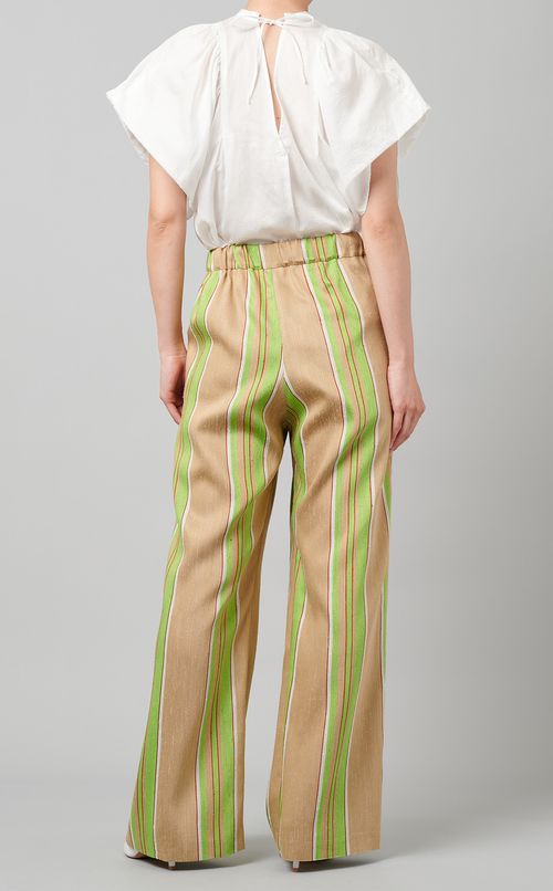 ストライプパンツ