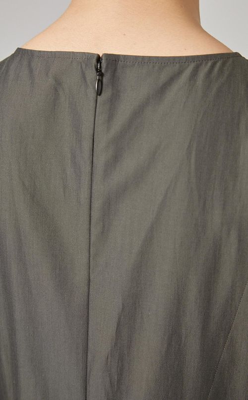 コットンパネルワンピース