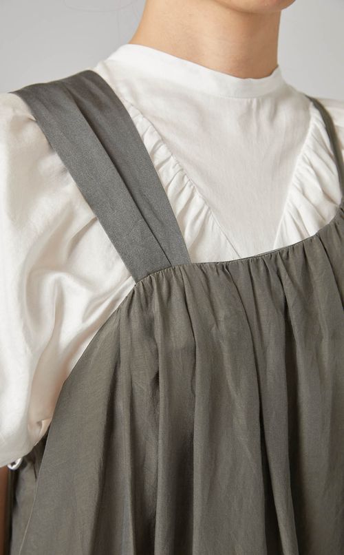 アシンメトリーキャミソールワンピース