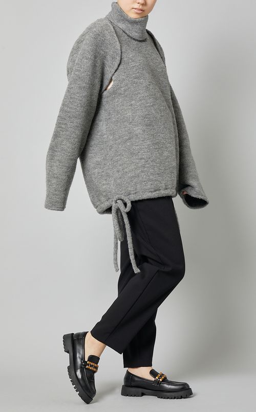 ウールジャージープルオーバー