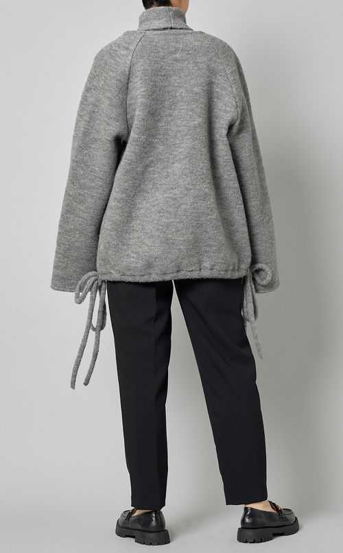 ウールジャージープルオーバー