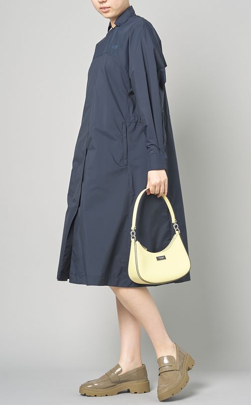 スワローテイルシャツワンピース