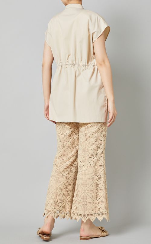 ウエストマークブラウス