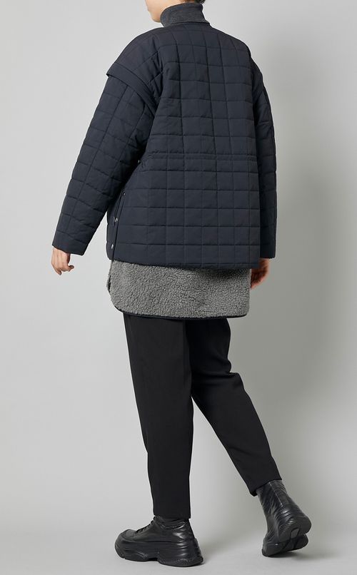 2wayキルティングブルゾン