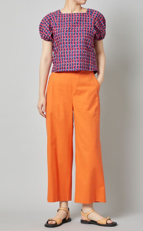 ストレッチワイドパンツ