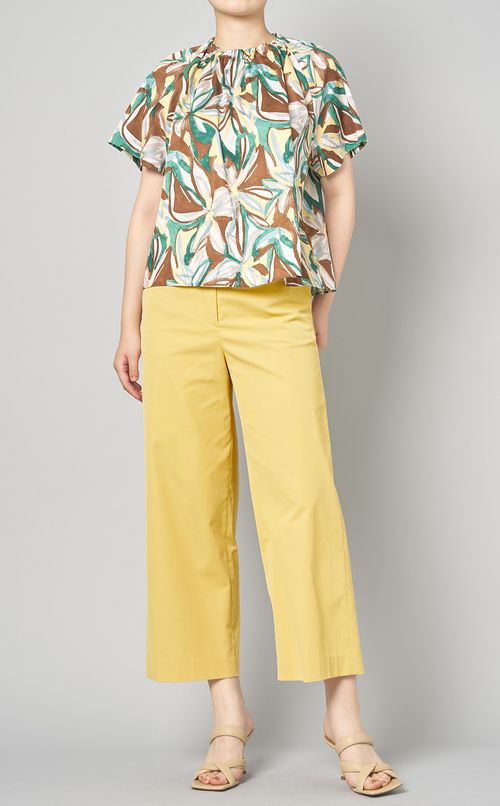 リンネフラワーブラウス