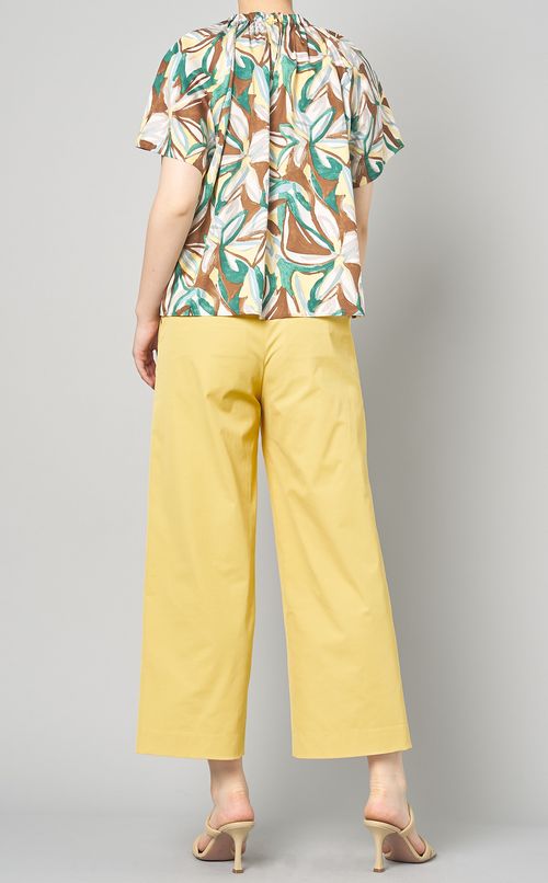 リンネフラワーブラウス