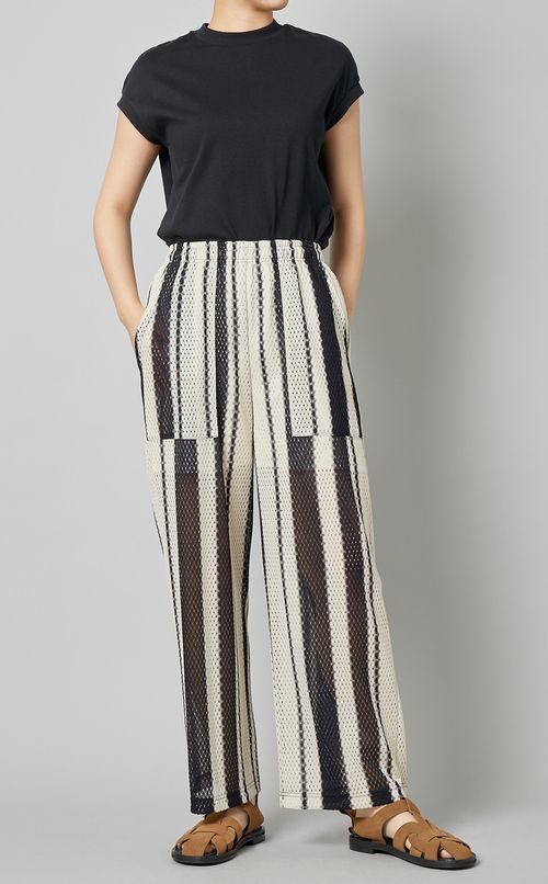 ランダムストライプパンツ