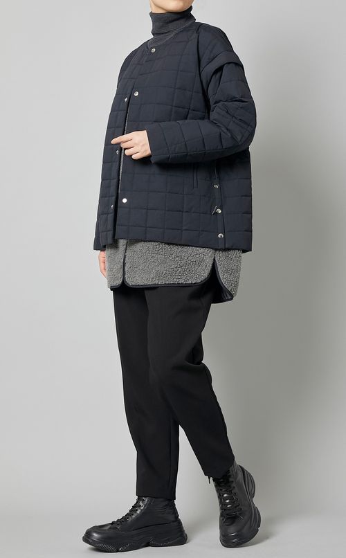 2wayキルティングブルゾン