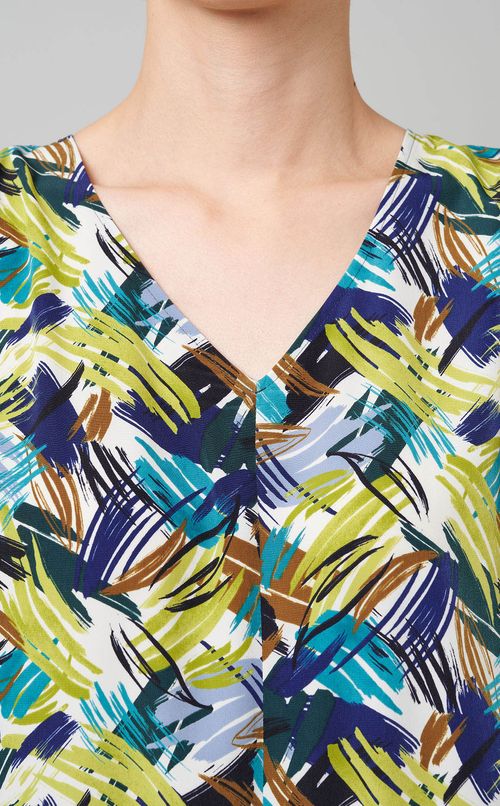 ペイントプリントワンピース