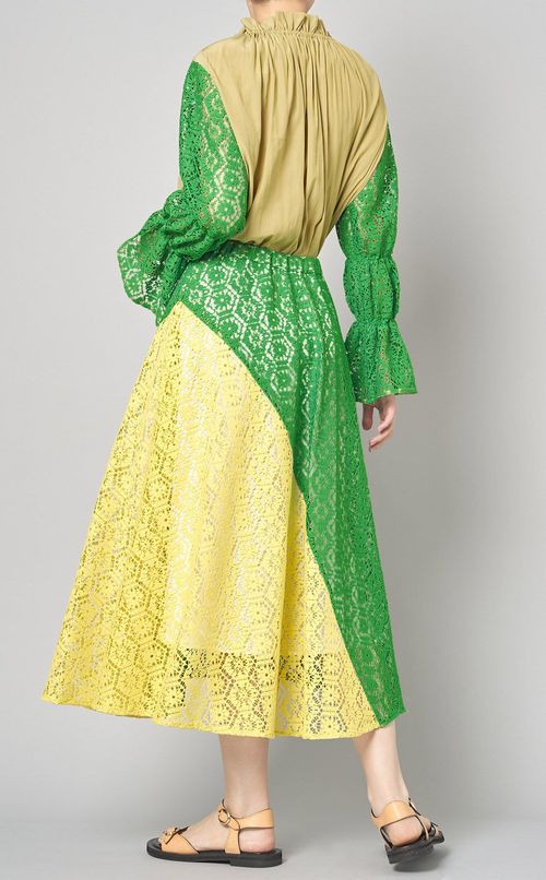 スターカッティングレーススカート