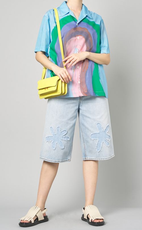 TRUNKソフトレザーショルダーバッグ