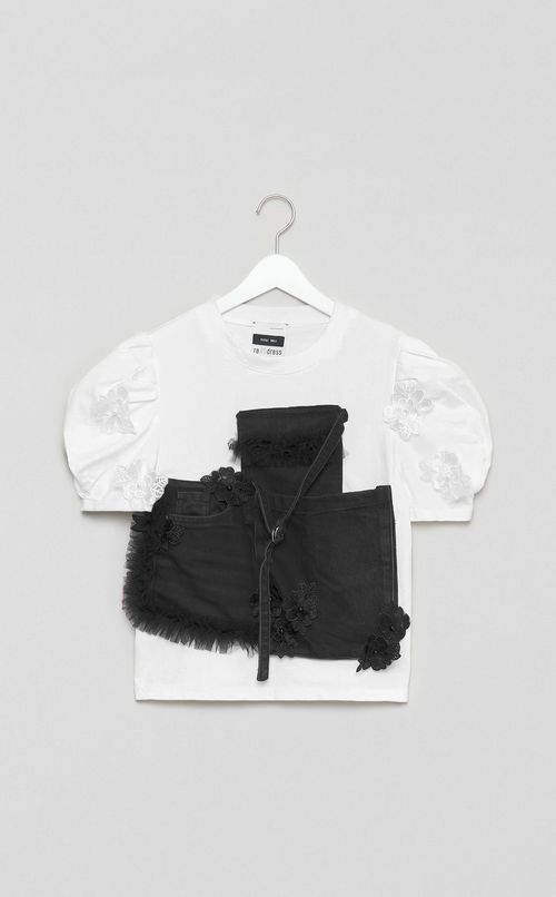 【roop】モノトーンTシャツ