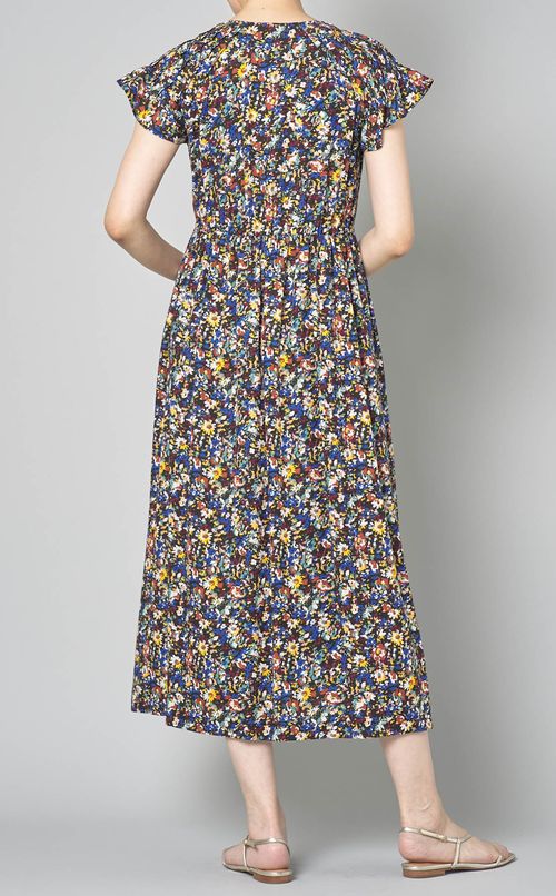 プリントカシュクールワンピース