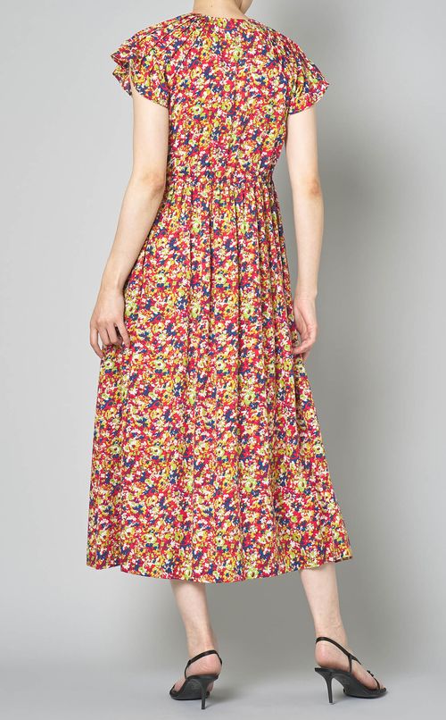 プリントカシュクールワンピース