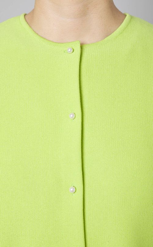 ミラノリブノースリーブニット