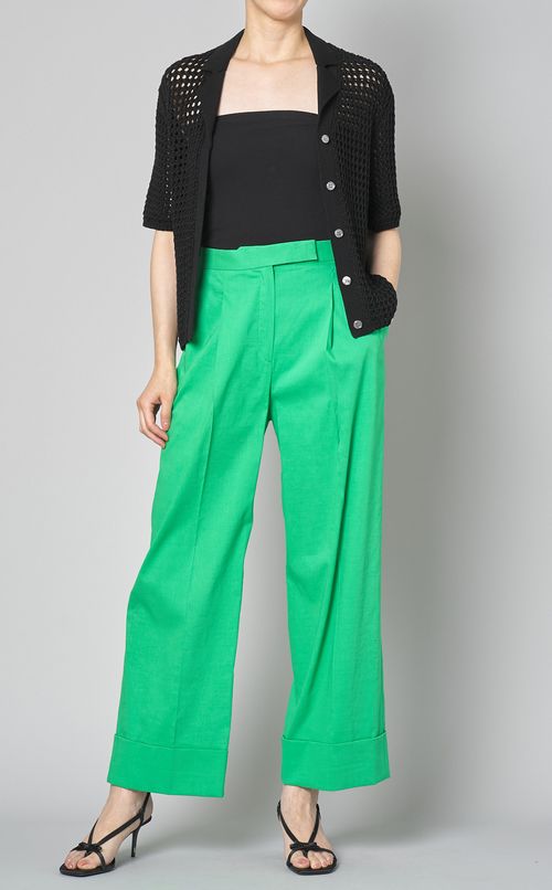 かぎ針ステッチニットカーディガン