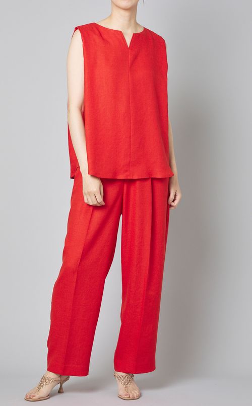 ハイウェストコクーンパンツ