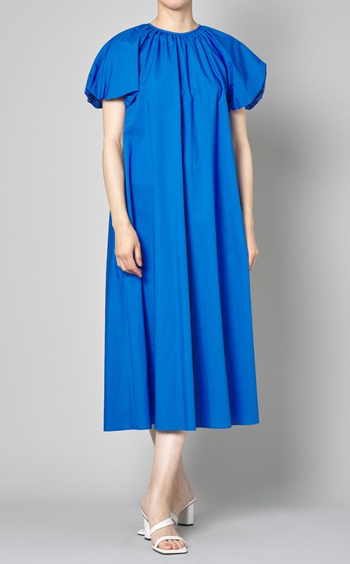 コットンテントラインワンピース