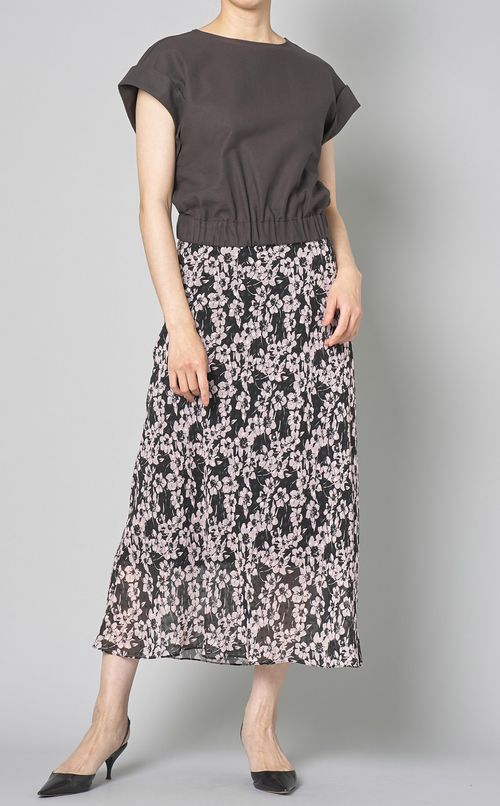 コットンリネンショートトップス