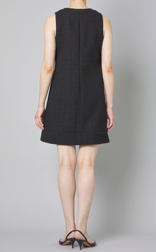 ツイードノースリーブワンピース