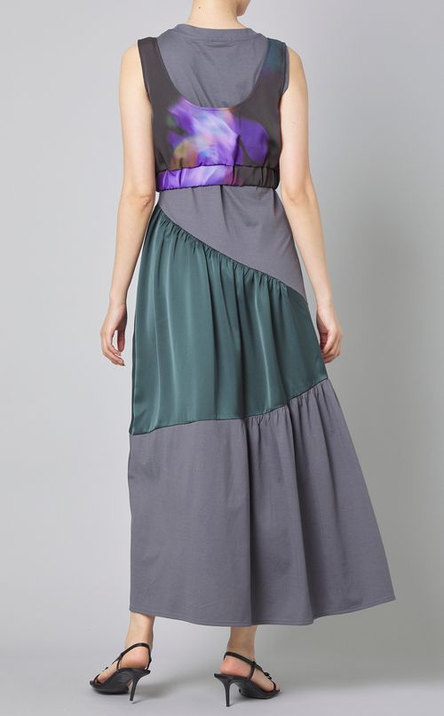 フラワープリントジップショートトップス