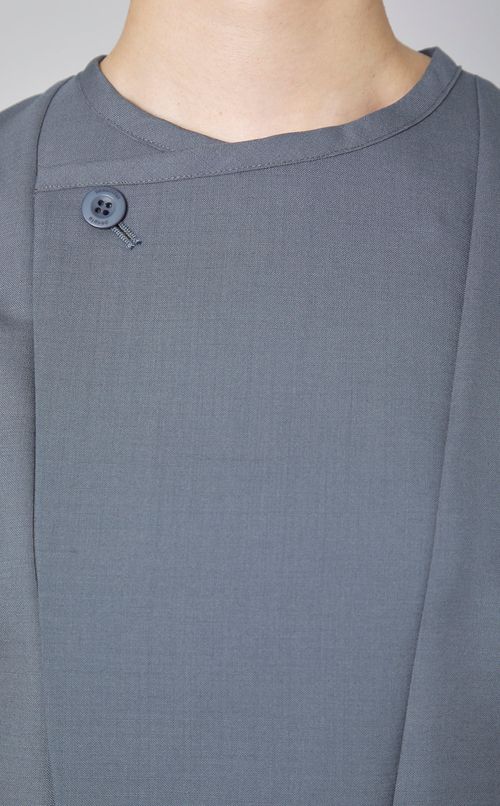 ミリタリーベストディテールワンピース