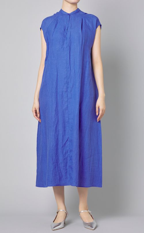 リネンフレンチスリーブワンピース